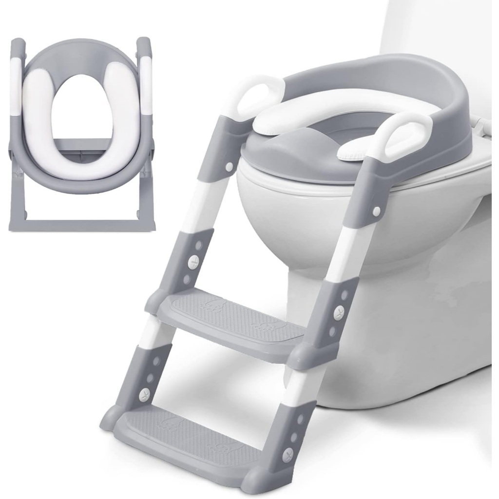 Troninho infantil Assento Redutor Infantil com Escada para Vaso Sanitário Bambinelli em Oferta na Shopee