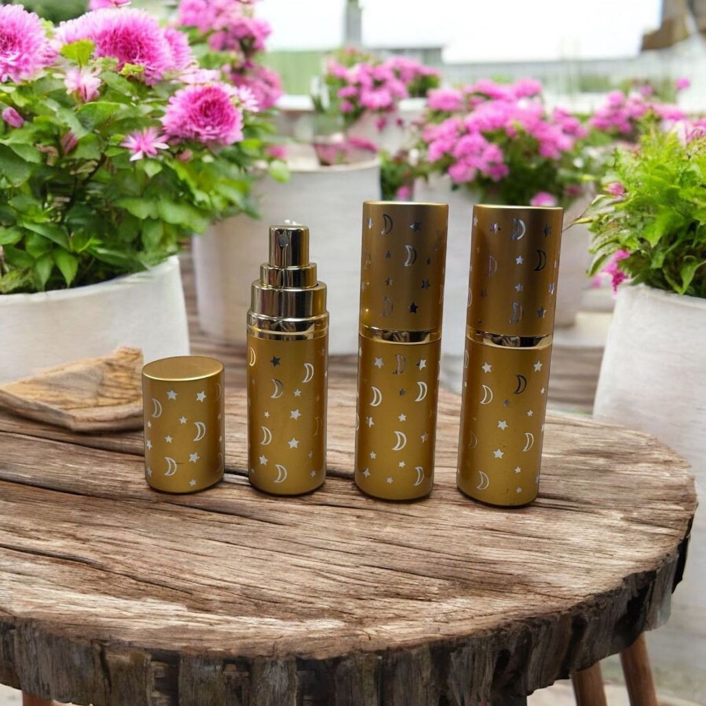 Vaporizador Frasco Porta Perfume Spray 20 ML De Alumínio
