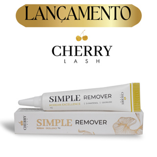 Removedor de Extensão de Cílios Simple Remover Cherry Lash 10g - D-Pantenol - Anvisa em Oferta na Shopee