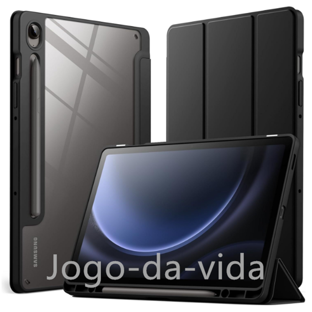 Capa Case Para Acrílico Com Samsung Galaxy Tab S10 FE / Lite 10.9 polegada Supor