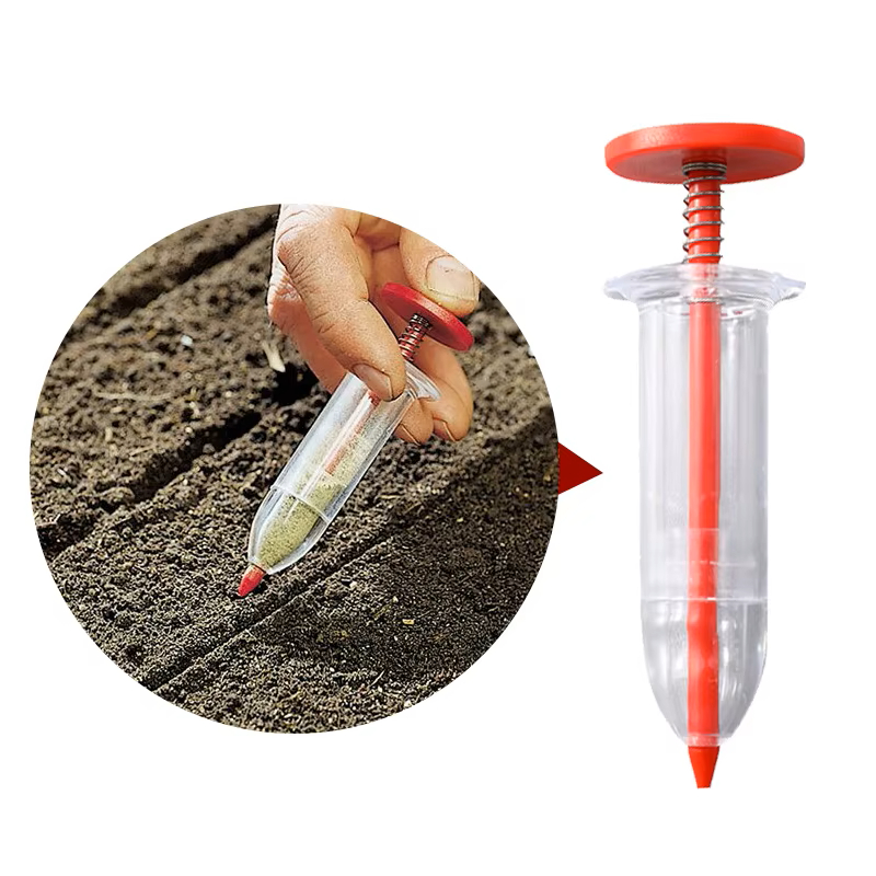 Semeadora Plantador de Jardim Sementes Jardinagem Dispenser Seringa de Jardim Multiuso em Oferta na Shopee