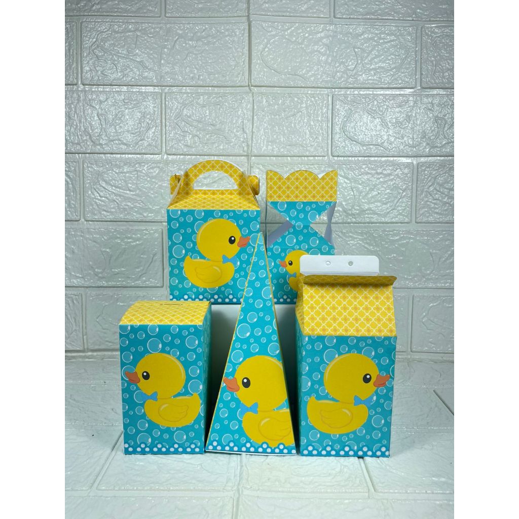 20 Caixinhas PATINHO AMARELO – Lembrancinhas para Festa Infantil – SEM PERSONALIZAÇÃO | Pegue e Monte em Oferta na Shopee