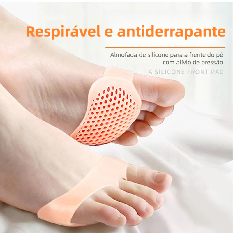 Par Palmilha e Meia Ortopédica Gel Silicone Esporão Macio 11 em Oferta na Shopee