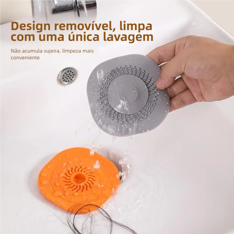 Filtro De Silicone Para Filtro De Pia / Ralo De Pia De Cozinha / Banheiro em Oferta na Shopee