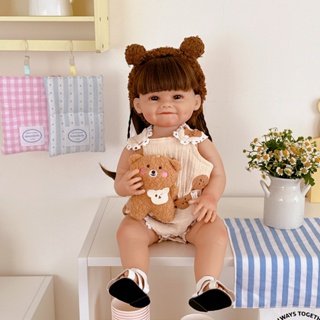 Bonecas Infantil Menina Bebe Reborn 100% Silicone 48cm Sorriso em Oferta na Shopee
