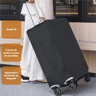 Capa Protetora Crazy Bag : Protetor Contra Poeira Para Mala De Viagem De Cor Sólida Bagagem De 18 A 28 Polegadas ! em Oferta na Shopee