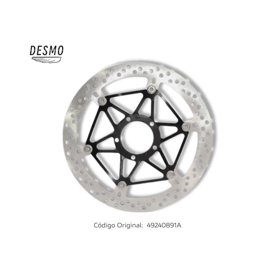 Disco de Freio Dianteiro Esquerdo BREMBO – Ducati Original Código: 49240891A