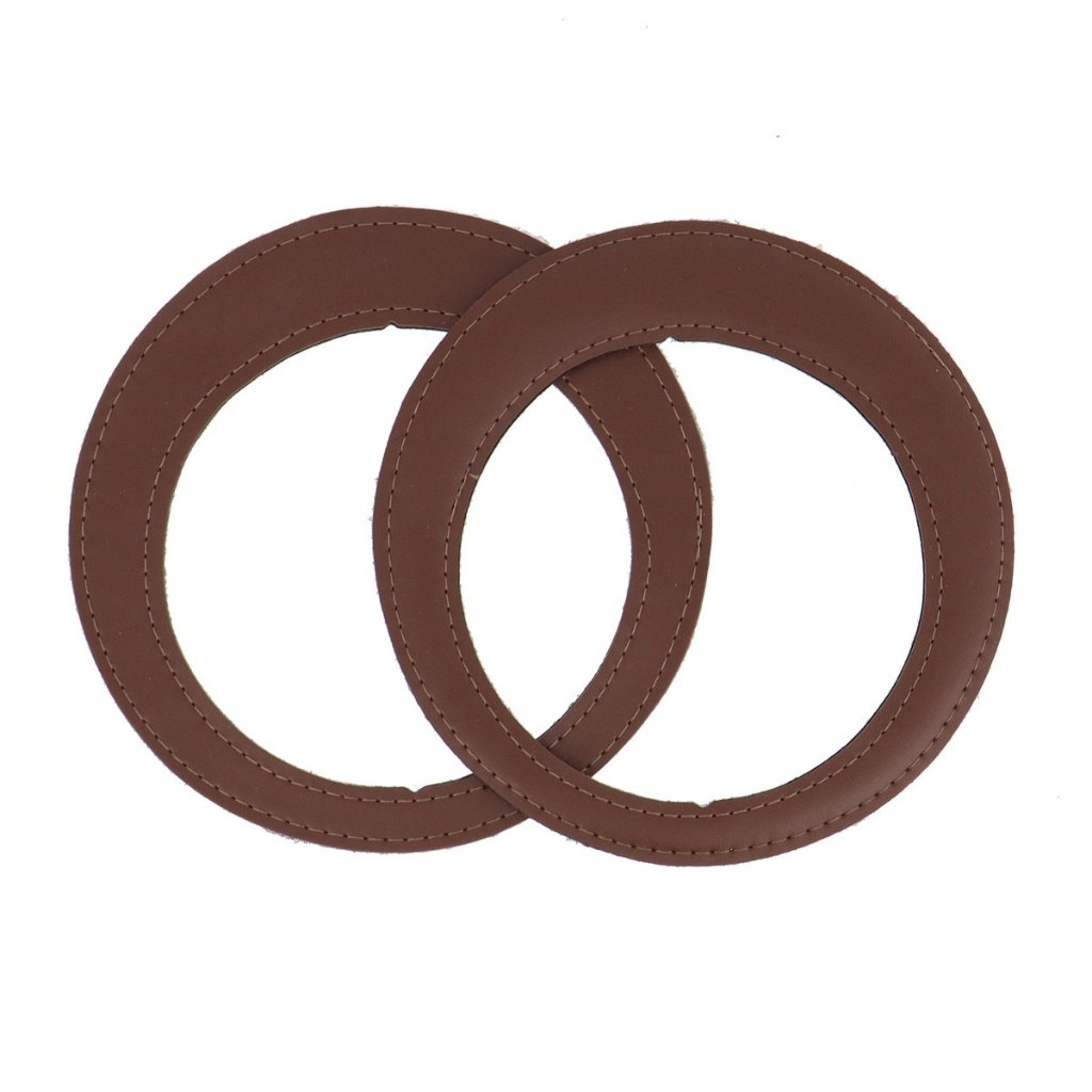 ALÇA EM COURO SINTETICO(O PAR) PARA BOLSAS CROCHE,TRICO E ARTESANATO