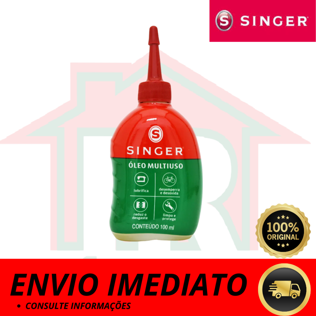 Óleo Singer Multiuso Lubrificante 100 ml