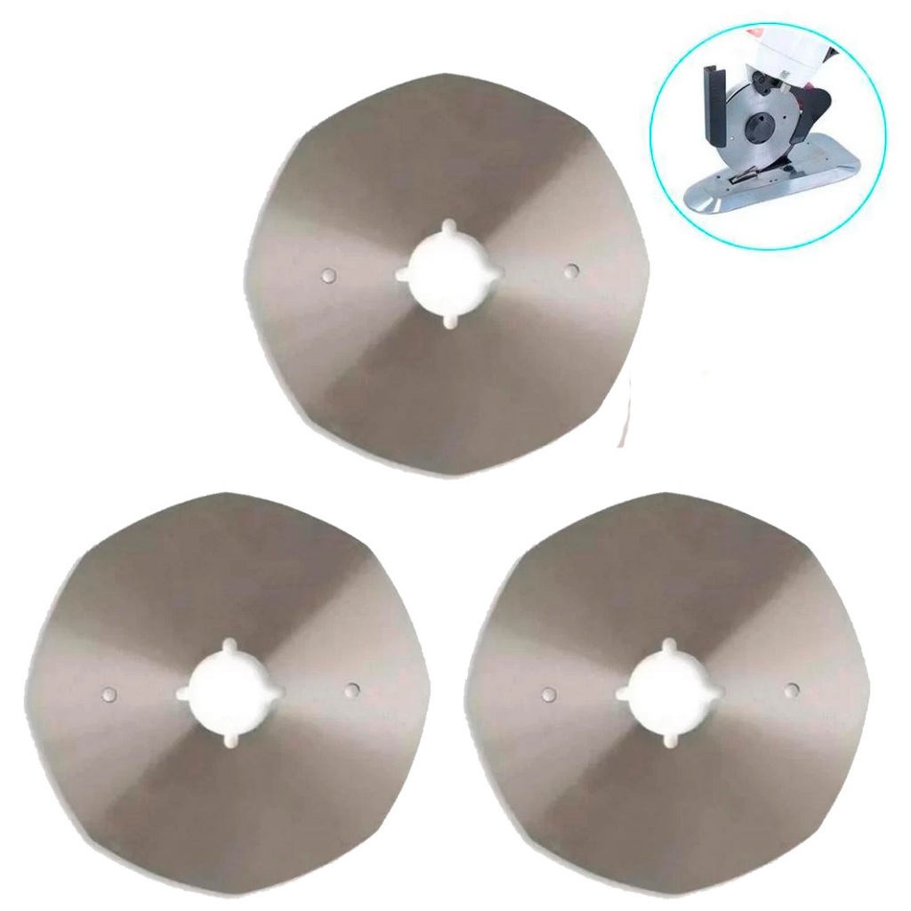 Disco Corte Maquina Cortar Tecido 4 Polegadas Octagonal
