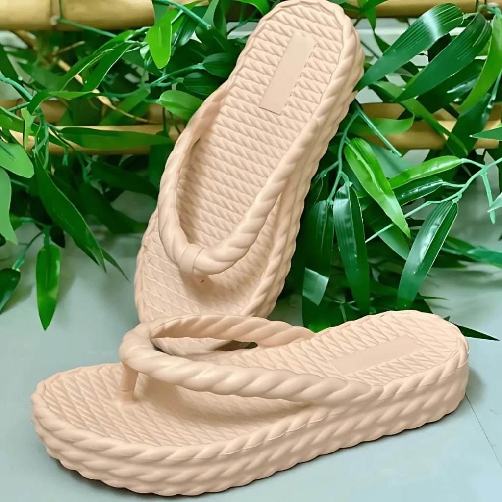 Chinelo 3 Tranças Ortopédico Sandália Plataforma Nuvem Super Confortável
