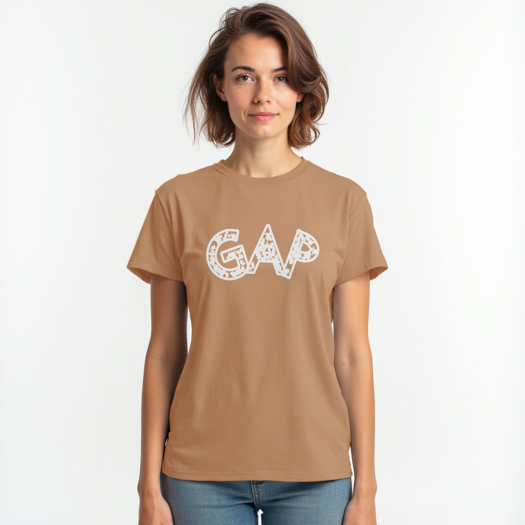 Camiseta Feminina Baby Look Gap Florida Novidade