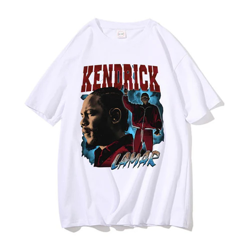 Camisa Premium Kendrick Lamar Rapper Style Blusa Unissex Camiseta 100% Algodão