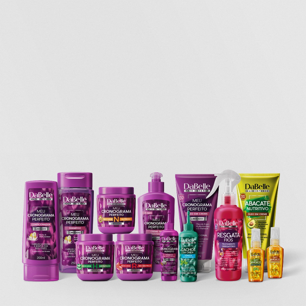 DaBelle Super Kit 13 Produtos - Meu Cronograma Perfeito