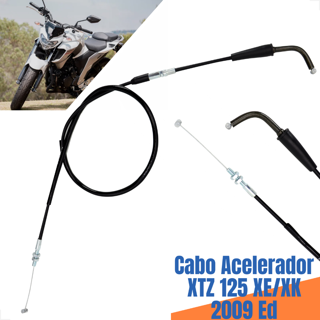 Cabo De Acelerador Moto Yamaha Xtz 125 XE/XK 2009 2010 Até 2013 YHL