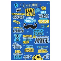 Fundo Fotográfico Dia dos Pais Divertido Painel Cenário em Tecido Sublimado – C-580