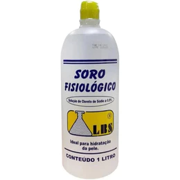 Soro Fisiológico 0,9% Cloreto de Sódio Estéril 100ml 250ml 500ml 1 L (marca varia conforme estoque)