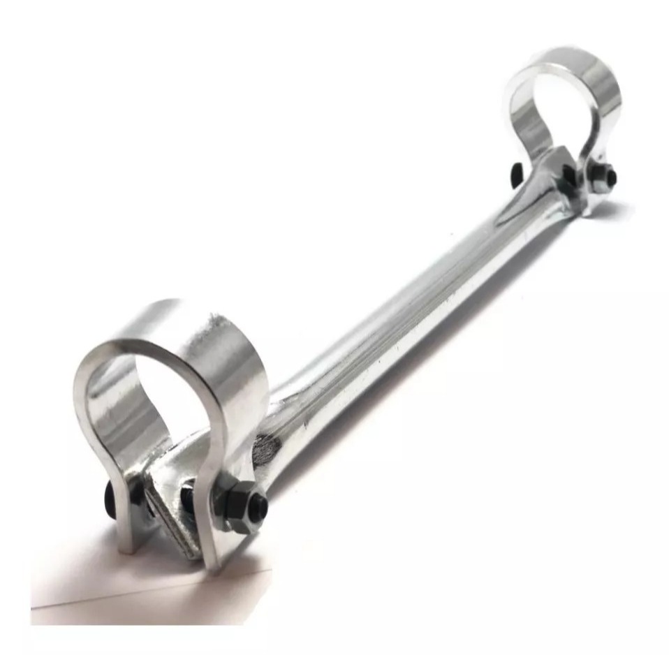 Travessa Barrinha Barra De Guidão para Moto ou Bike Polida 190mm em Oferta na Shopee