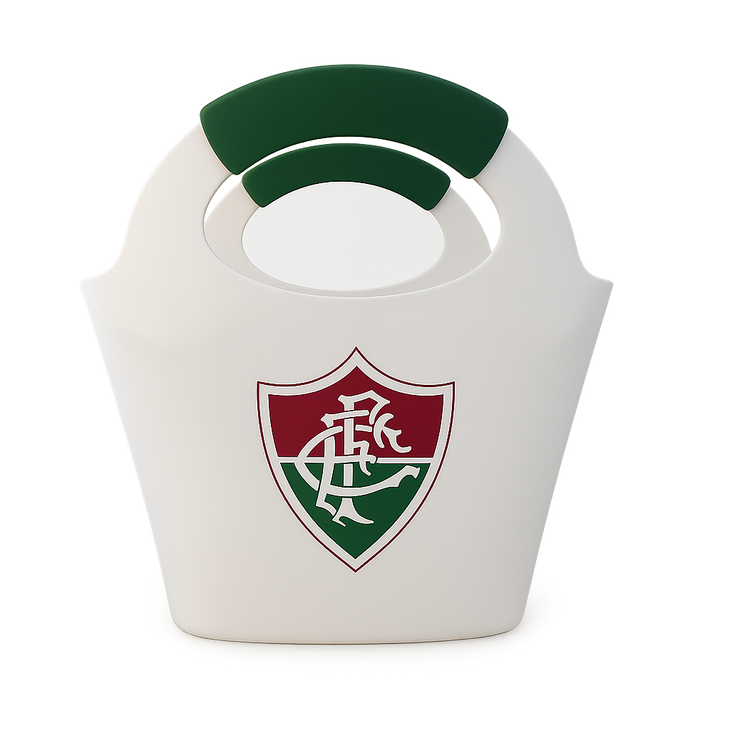Bolsa Cooler Térmica Sacola Cooler Personalizada Balde Gelo Seu Time Fluminense Bag cooler 12l