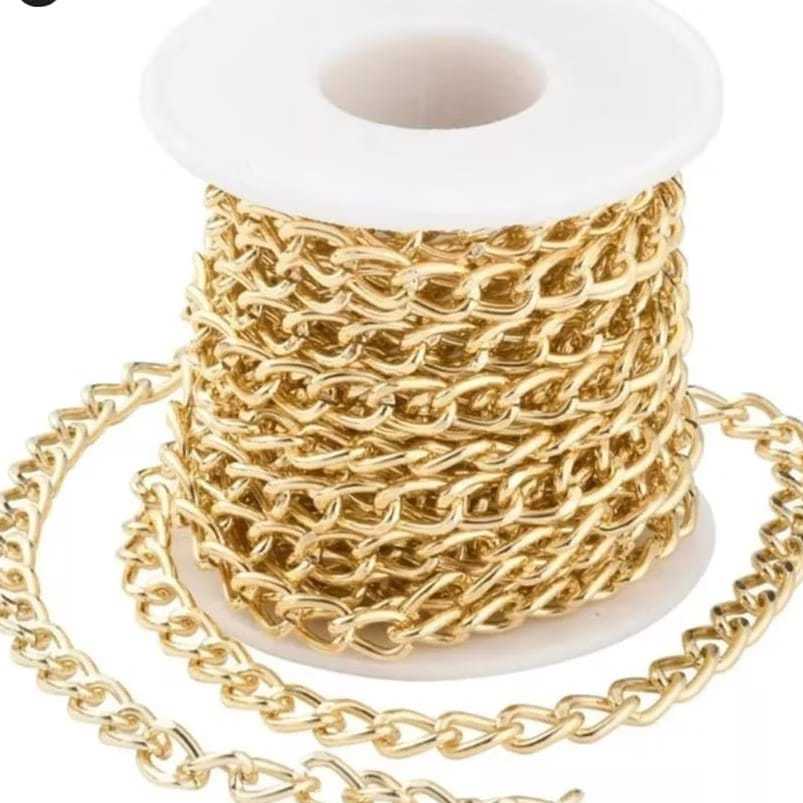 5 METROS CORRENTE P/ BOLSAS, BIJUS, ARTESANATO em Oferta na Shopee