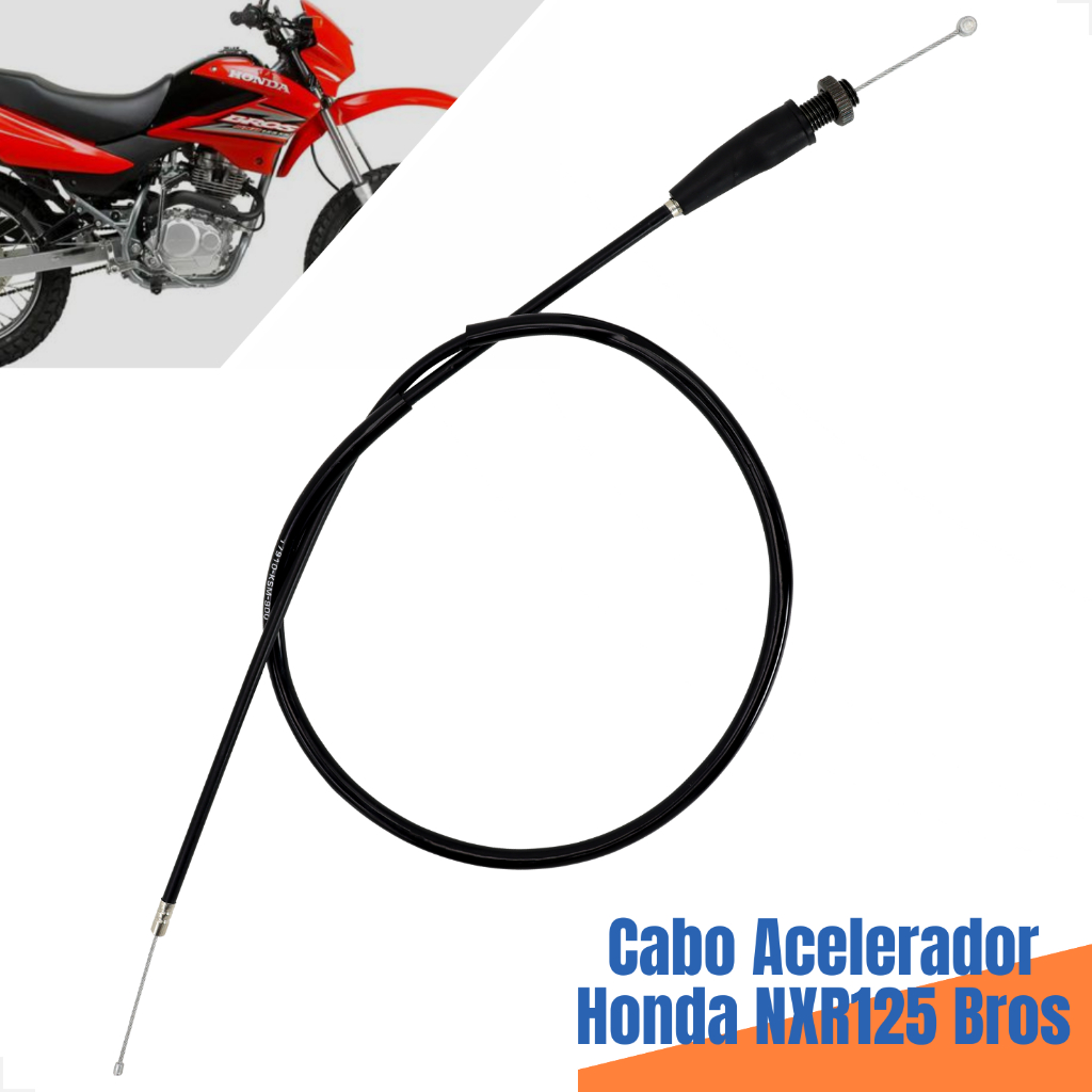 Cabo De Acelerador Moto Motocicleta Honda Nxr 125 Bros ES/KS 2003 2004 2005 Original YHL