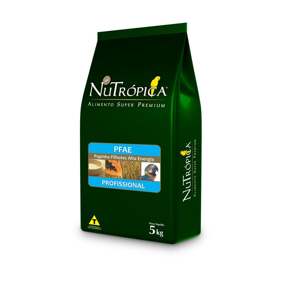Nutrópica Papinha Tratar Filhotes Psitacídeos Alta Energia 5kg Papa Arara Cacatua Ringneck Papagaio em Oferta na Shopee