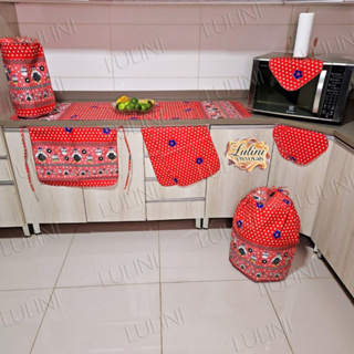 JOGO DE COZINHA KIT 10 PEÇAS ESTAMPADA - PREÇO DE FABRICA CASA E DECORAÇÃO em Oferta na Shopee