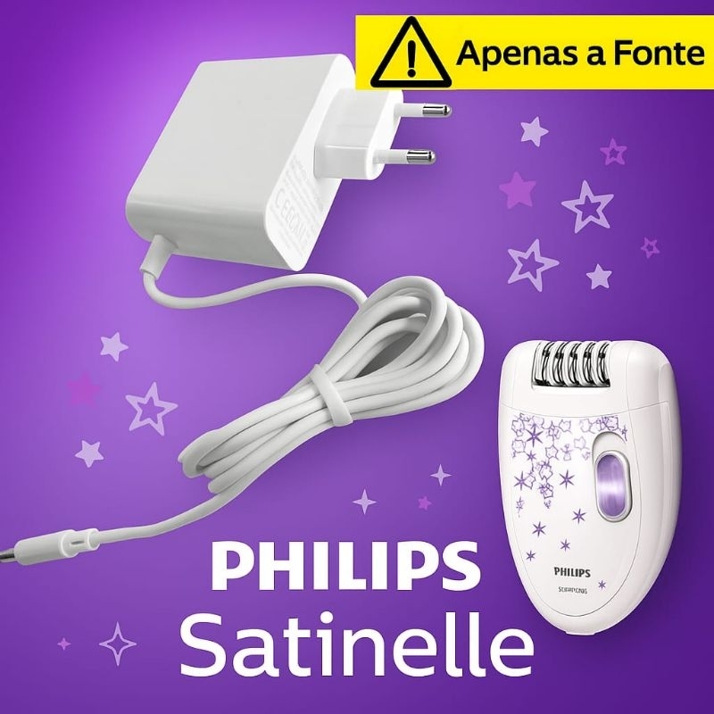 Fonte para Depilador Satinelle Carregador  | Fio Longo