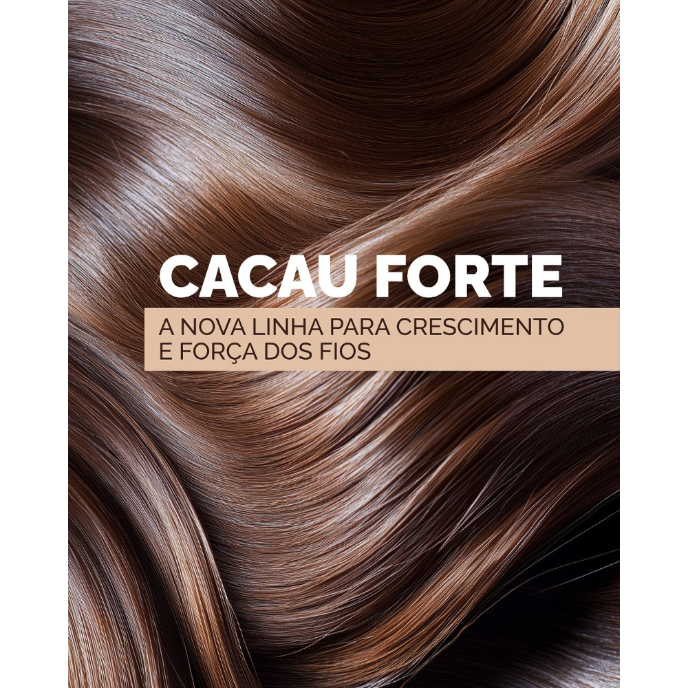 Inoar KIT Cacau Forte Shampoo de 1L e Condicionador 800ml