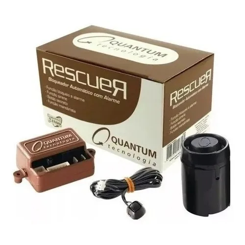 BLOQUEADOR AUTOMOTIVO RESCUER QUANTUM C/SIRENE*