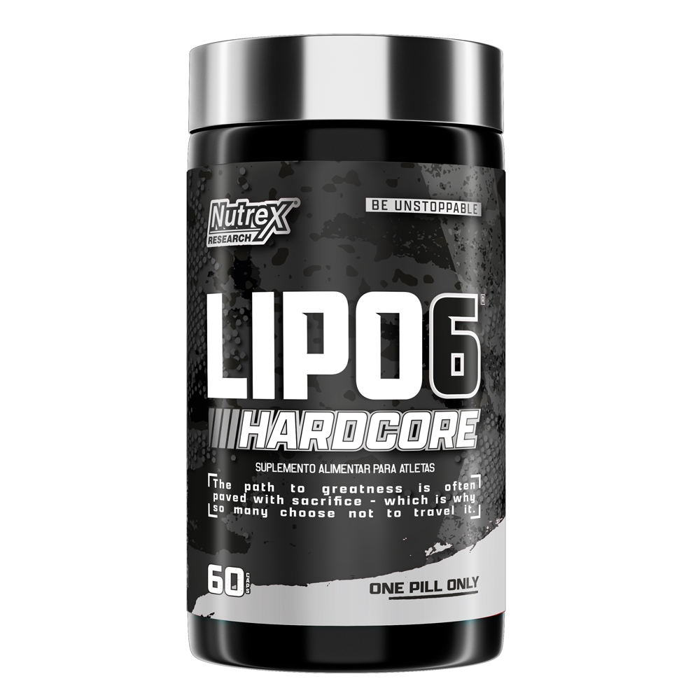 Suplemento Em Cápsulas Nutrex Research  Termogênico Lipo 6 Hardcore Em Pote De 80ml 120 Un em Oferta na Shopee