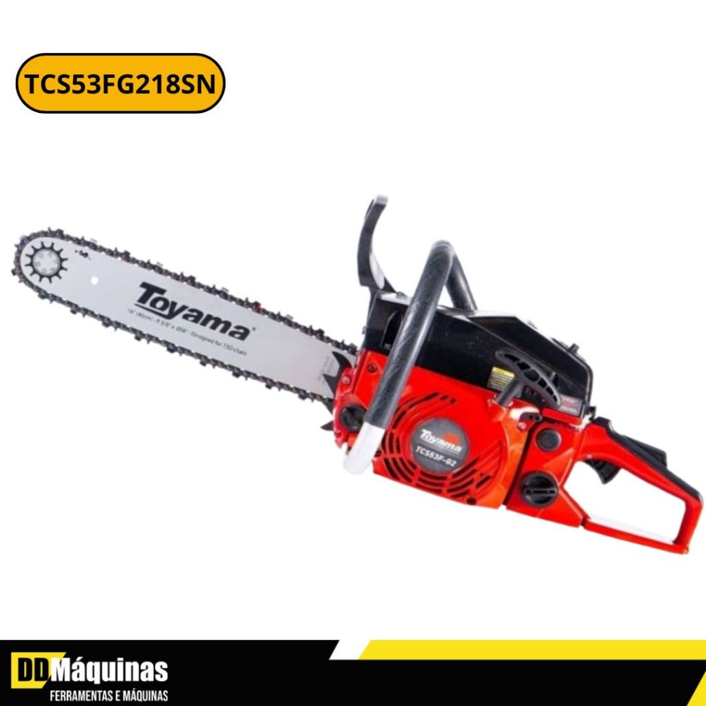 Motosserra a Gasolina Com Sabre 18 Pol. 2T 49.2CC - TOYAMA - Home & Living