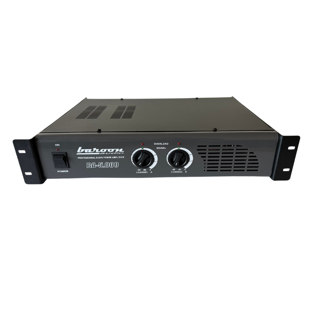 Amplificador Potência Profissional 600wrms Ba-5.000 Baroon em Oferta na Shopee