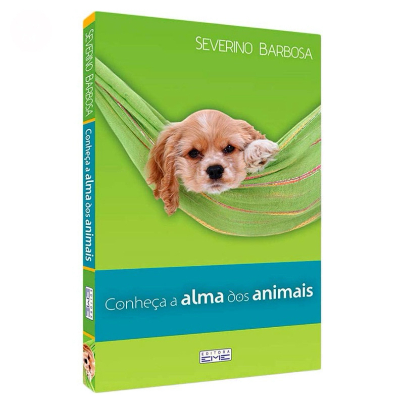 Livro Conheça a Alma dos Animais - Severino Barbosa | EME | Religião | Espiritismo | Papel Português Conto Capa Moleais