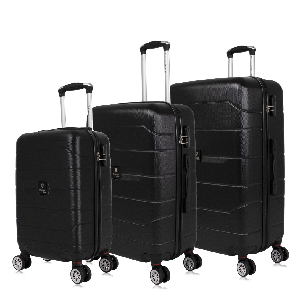 Conjunto de malas de viagem PMG Tokio Swiss Move Preta