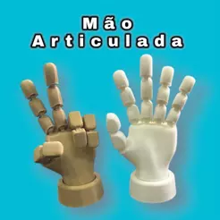 Mão Articulada Varias Posições Dummy 3D Divertido