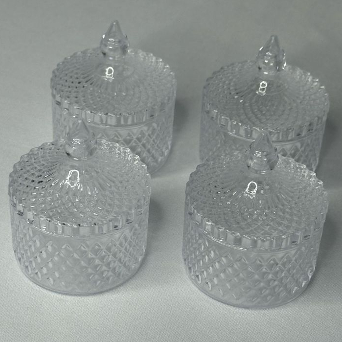 Kit 10/20/50 Mini Bomboniere para Lembrancinha de Acrílico Potiche Decoração em Oferta na Shopee