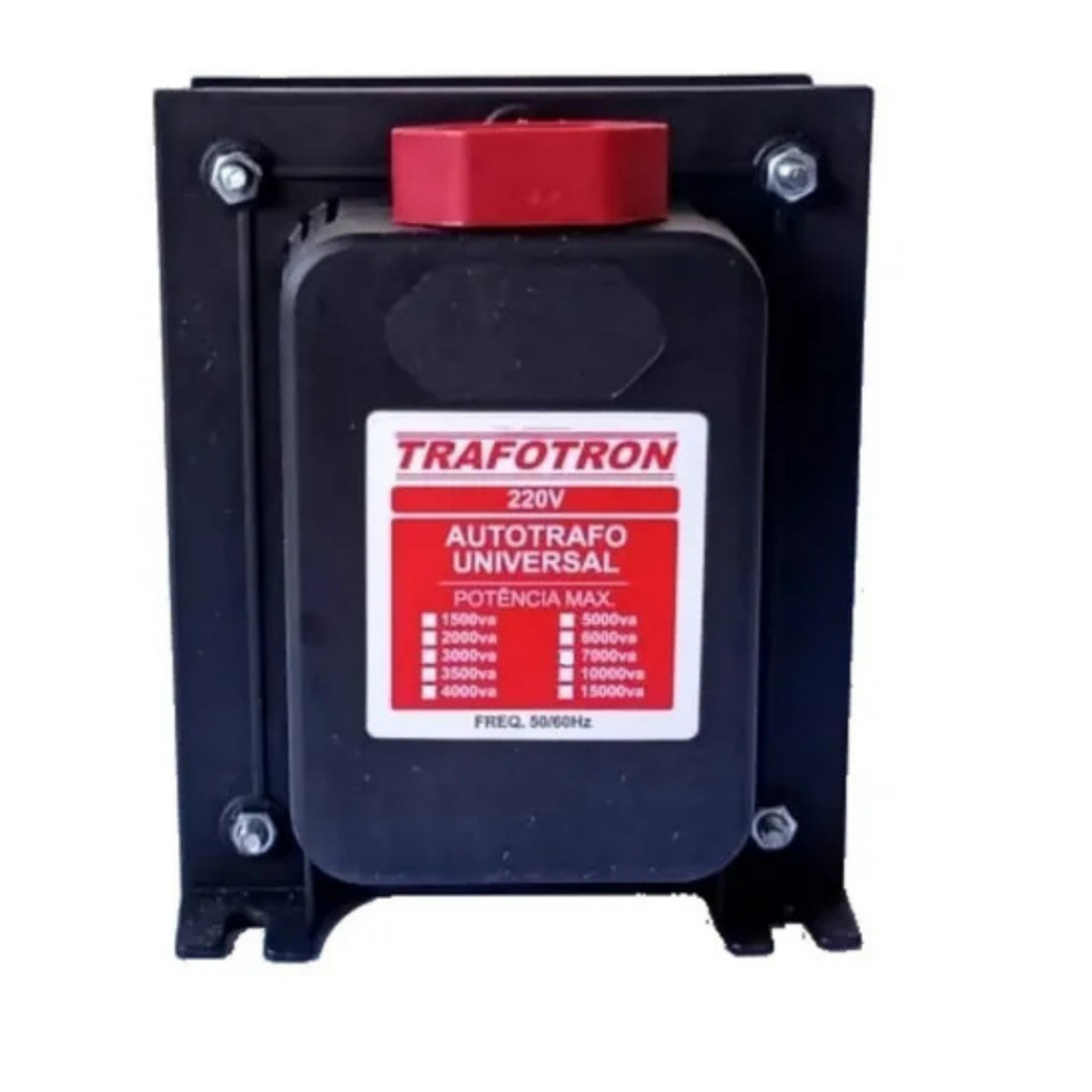 Transformador de energia 4000VA 127 > 220 e 220 >127. Geladeira, ar condicionado, air fryer, microondas, bivolt etc...