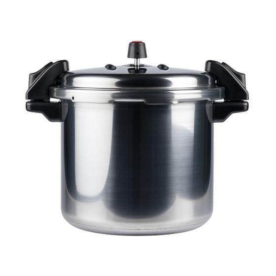 Panela de Pressão 20 Litros Polida Fechamento Externo - NACIONAL - Alumínio Nacional em Oferta na Shopee