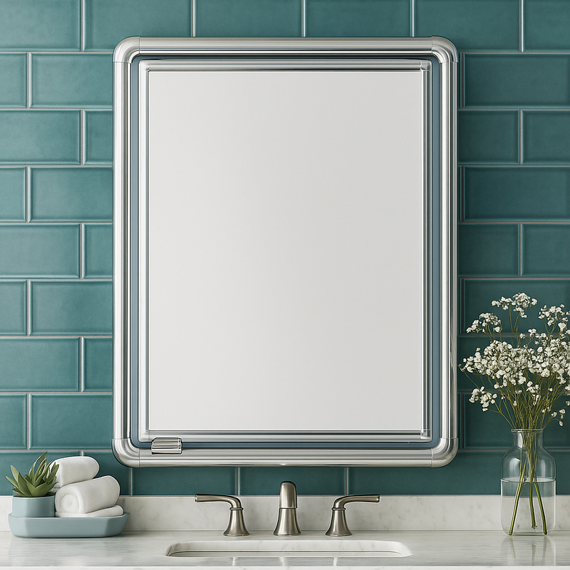 Armário Banheiro Espelho Alumínio: Onde Comprar | BuscaProdutos