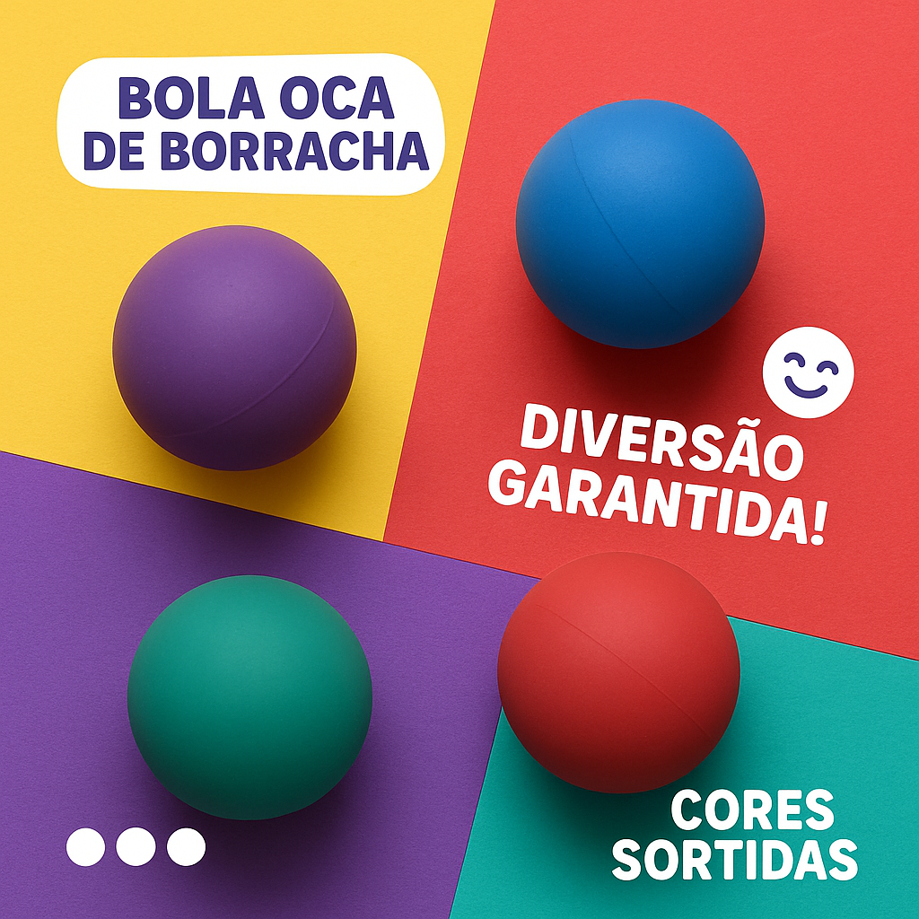 Bola de Frescobol e Betes Bets Borracha Unidade