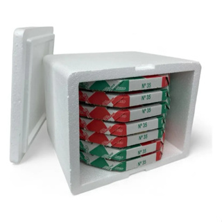 caixa de isopor térmica de 45L em Oferta na Shopee