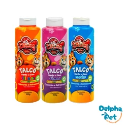 Talco Vegano 100g Para Cães - Cat Dog & Cia