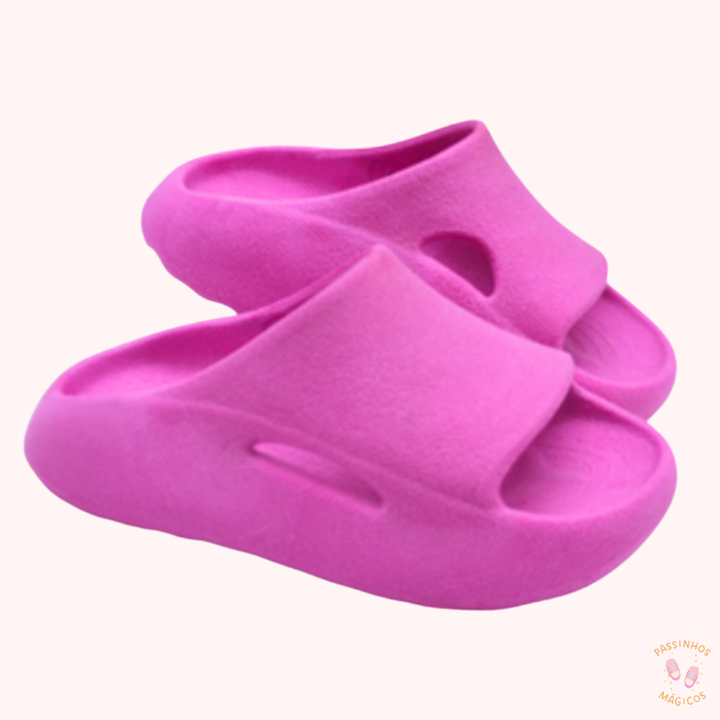 Chinelo Nuvem Slide Sandália Infantil Babuche Menina Menino Confortável Leve