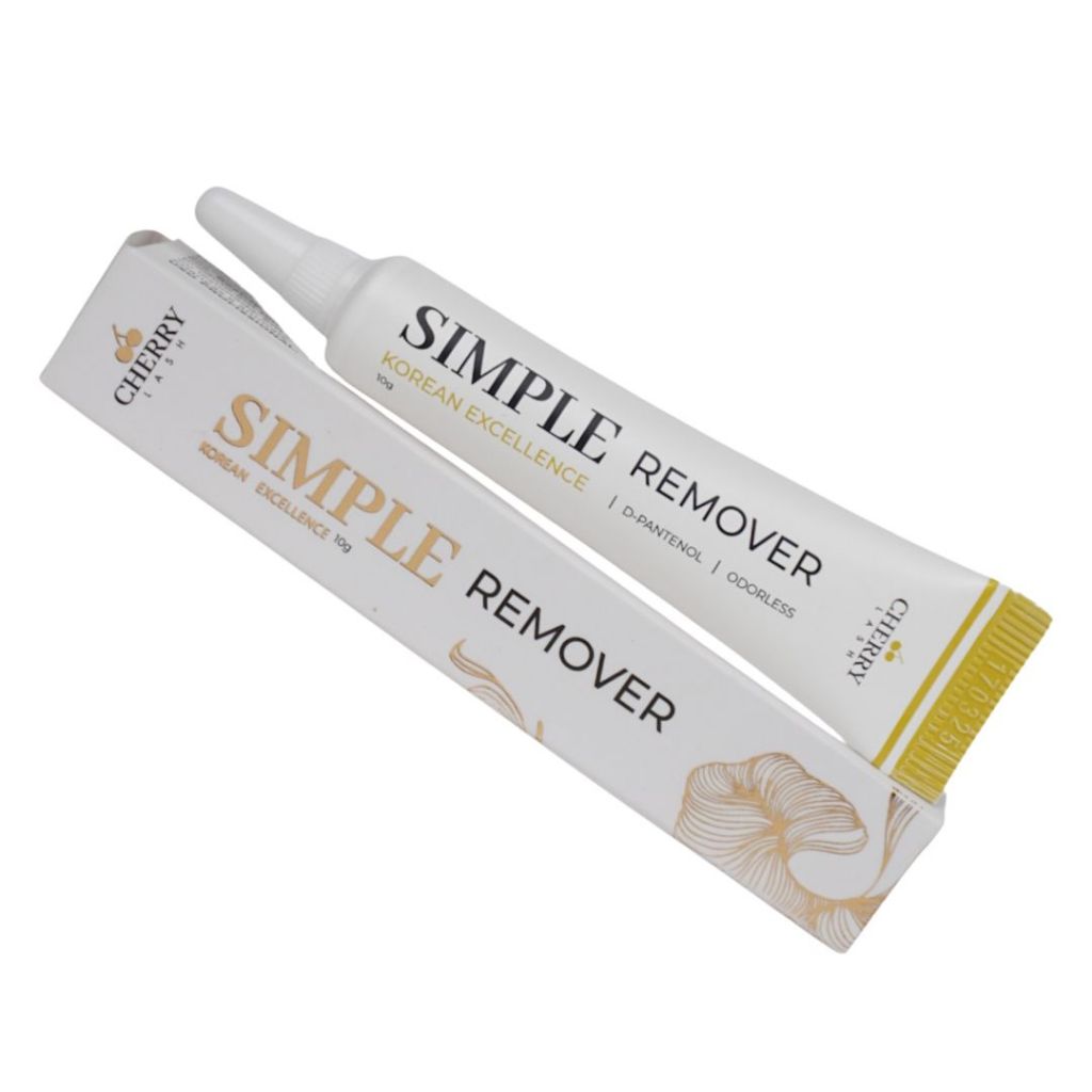 Simple Remover Cherry Lash Removedor de Cola de Alongamento de Cílios