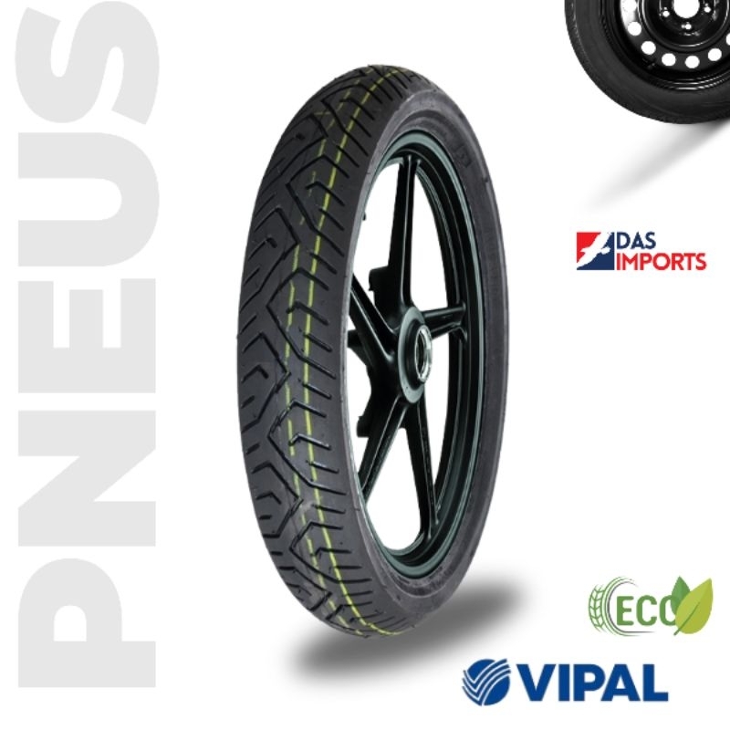 Pneu de moto 100/80/17 Sem Câmara Traseiro Titan Sport Dianteiro CB500 aro 17