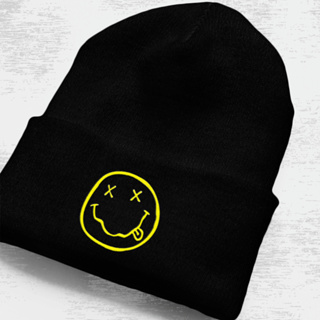 Touca Frio Inverno Rock Nirvana Poliester em Oferta na Shopee