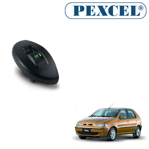 Interruptor de vidro elétrico Palio Young Simples Verde