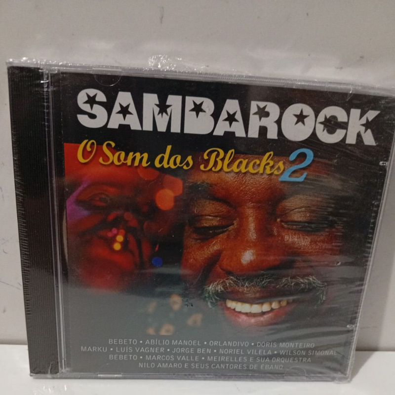 cd Samba Rock O Som Dos Blacks 2 Bebeto, Abílio Manoel, Orlandivo, Luiz Vagner Lacrado de Fabrica Original
