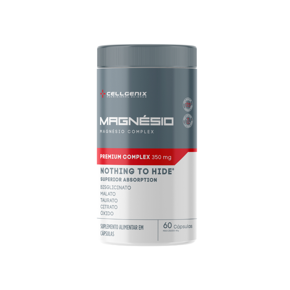 Imagem Magnesio Complex 60 Capsulas Cellgenix